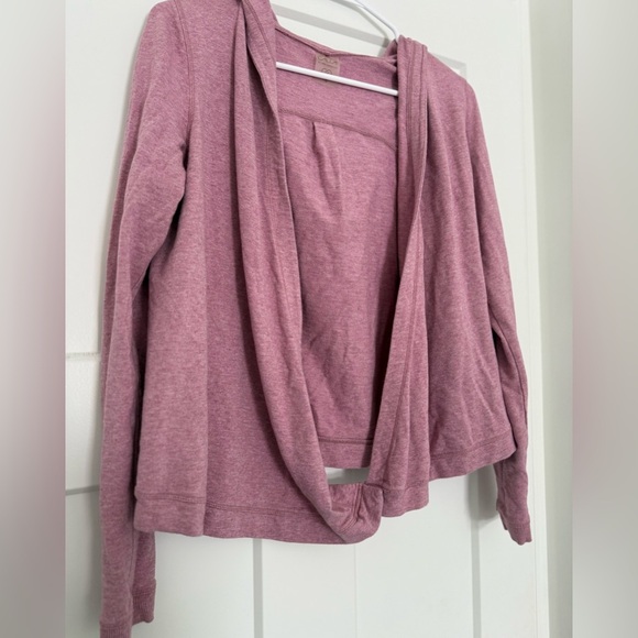 Calia by Carrie Underwood Size Small Pink Hooded Sweater - Picture 4 of 6